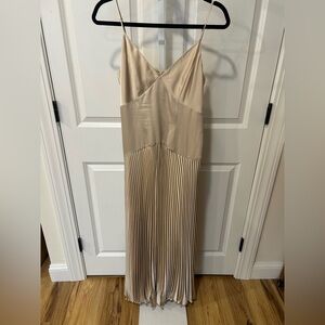 ASTR the Label Champagne Bridesmaid Dress